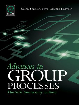 cover image of Advances in Group Processes, Volume 30